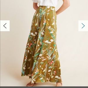 Anthro Maeve Shiloh Wide Leg Pants